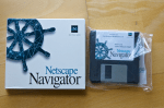Netscape Navigator 3.0 auf Disketten