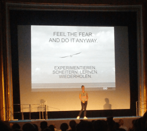 Feel the fear and do it anyway