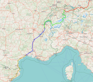 1660 Kilometer in einem Blick