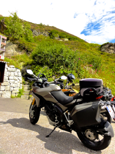 Bikes beim Ausrasten