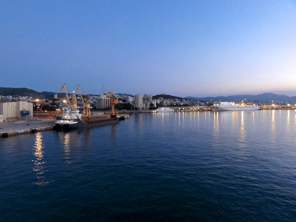 Sonnenaufgang Palma Hafen