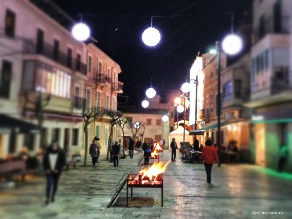 Grillfeuer Sant Antoni