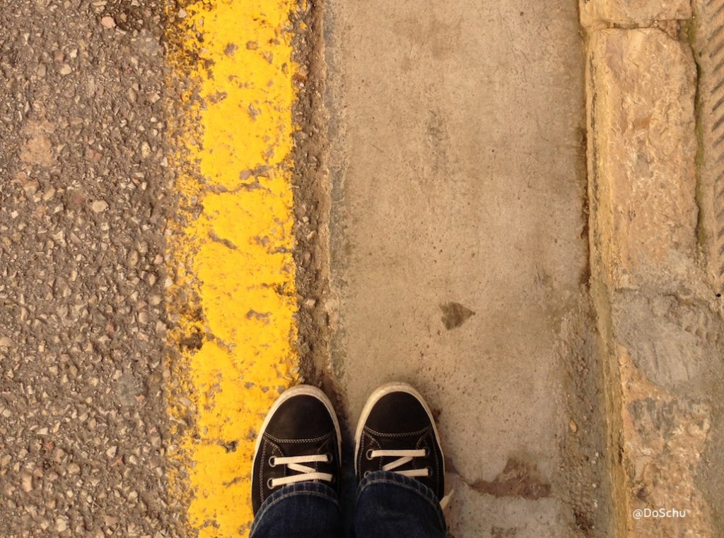 Parkverbot doschuh gelb