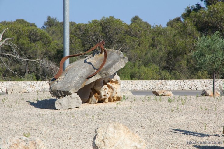 Flipflop Sandale aus Stein