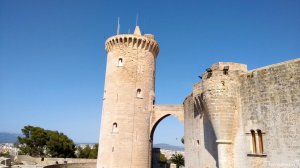 Castell de Bellver Turm Brücke