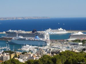 Castell de Bellver Palma Hafen