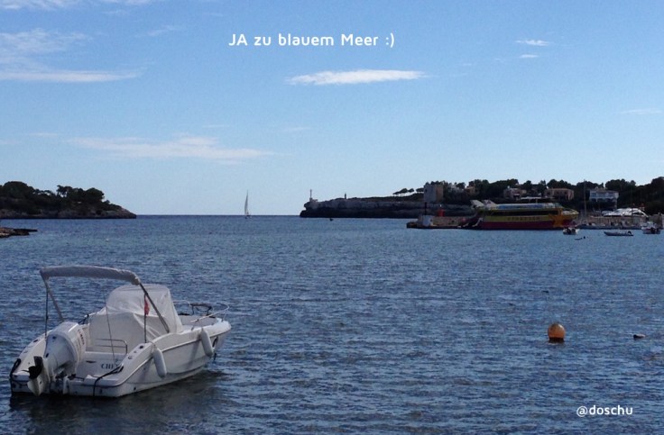 portopetro meer blau