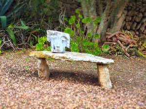 Kopf auf Bank, Rudi Neuland, Can Brut