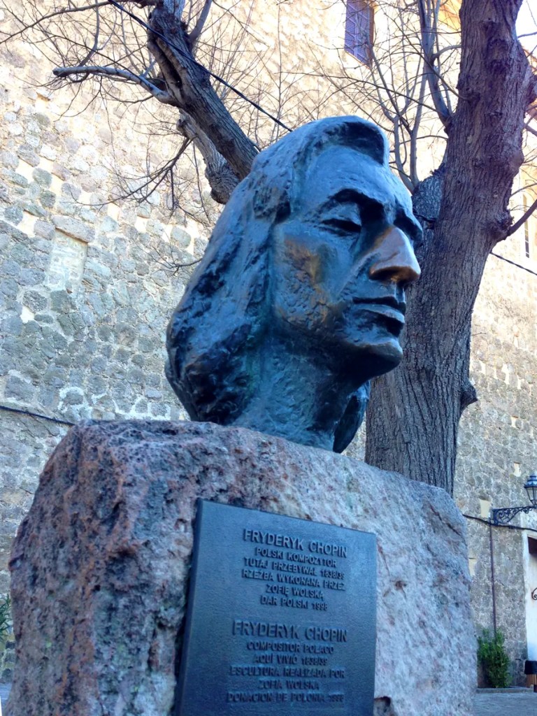 Valdemossa Chopin Büste