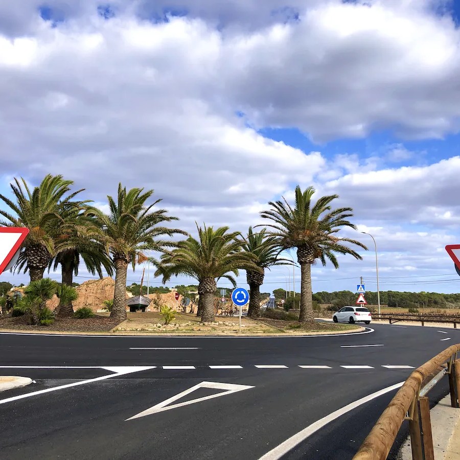 Kreisverkehr Colònia Sant Jordi