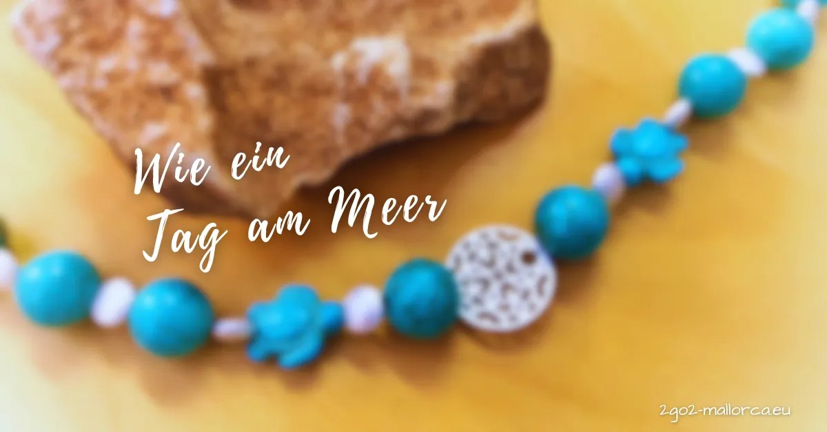 Tag am Meer Armband und Stein